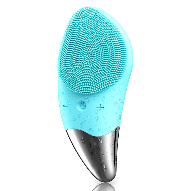

Электрическая щётка Sonic Facial Brush для чистки лица бирюзовая, Sonic Facial Brush