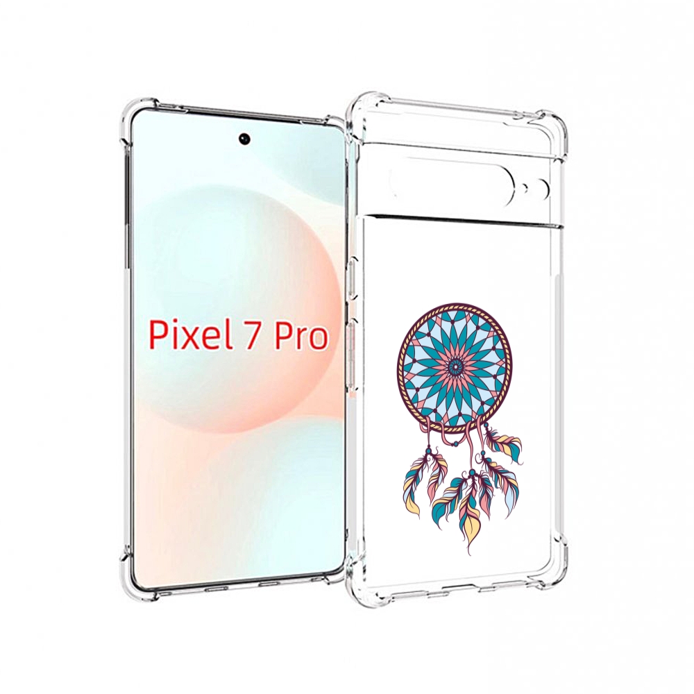 

Чехол Mypads Ловец Снов Синий Для Google Pixel 7 Pro, Прозрачный, Tocco
