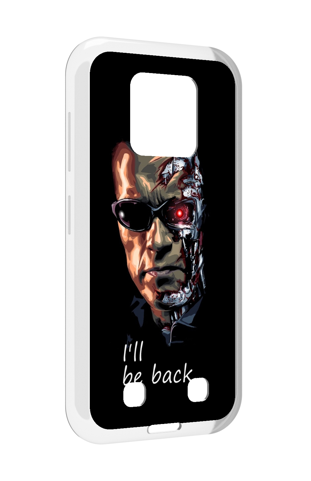 

Чехол MyPads Терминатор для Oukitel WP18, Прозрачный, Tocco