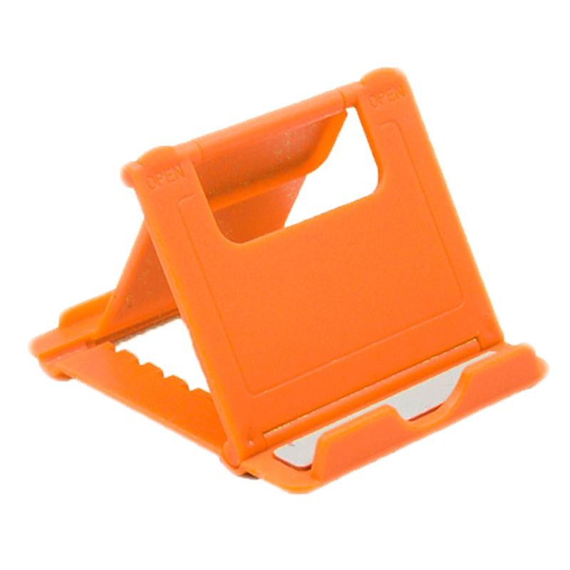 фото Пластиковая подставка для телефона markethot, 8.5х7 см оранжевый