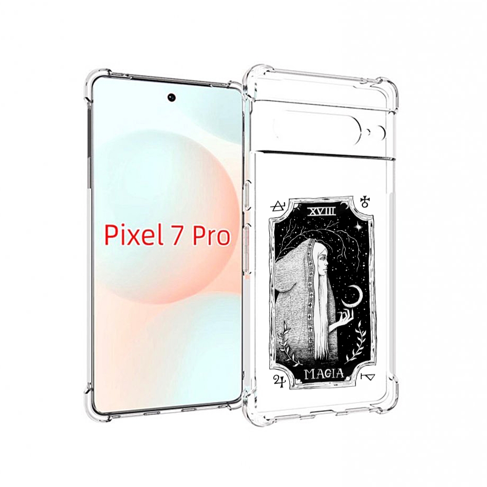 

Чехол Mypads Лунная Магия Для Google Pixel 7 Pro, Прозрачный, Tocco