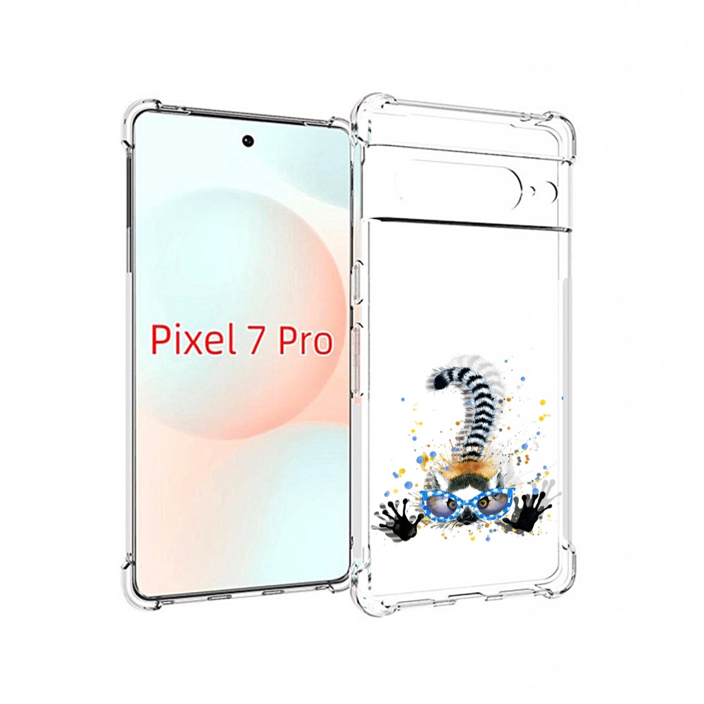 

Чехол Mypads Лямур Для Google Pixel 7 Pro, Прозрачный, Tocco