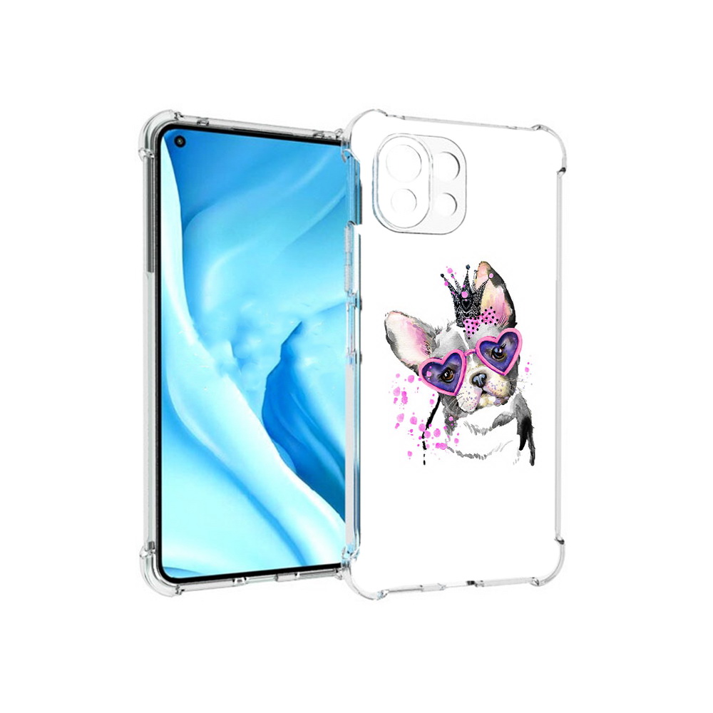 Чехол MyPads Tocco для Xiaomi Mi 11 Lite принцесса (PT159462.256.558)