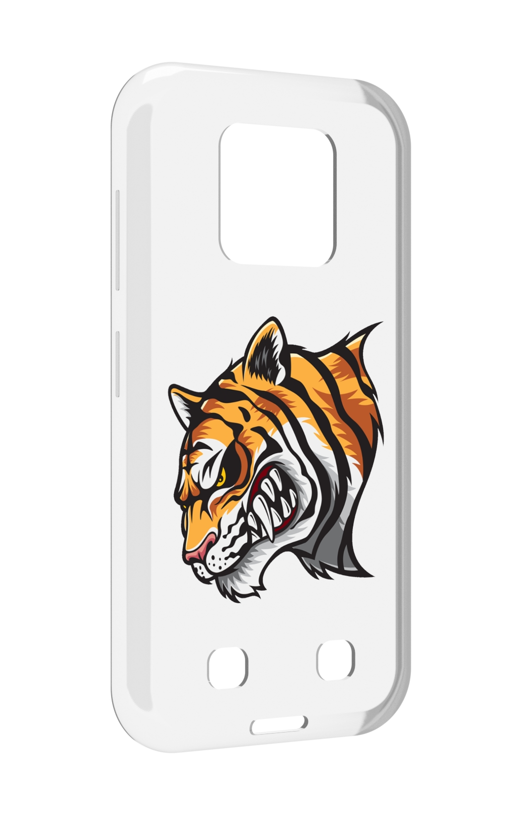 

Чехол MyPads Тигр для Oukitel WP18, Прозрачный, Tocco