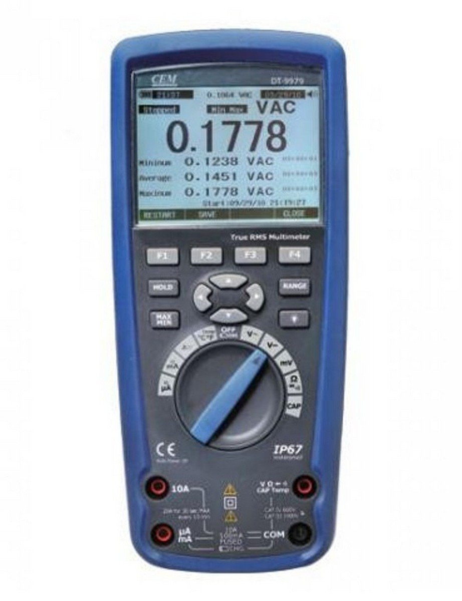 Профессиональный мультиметр с функцией True RMS DT-9979 профессиональный анемометр пирометр с функцией памяти сем dt 620