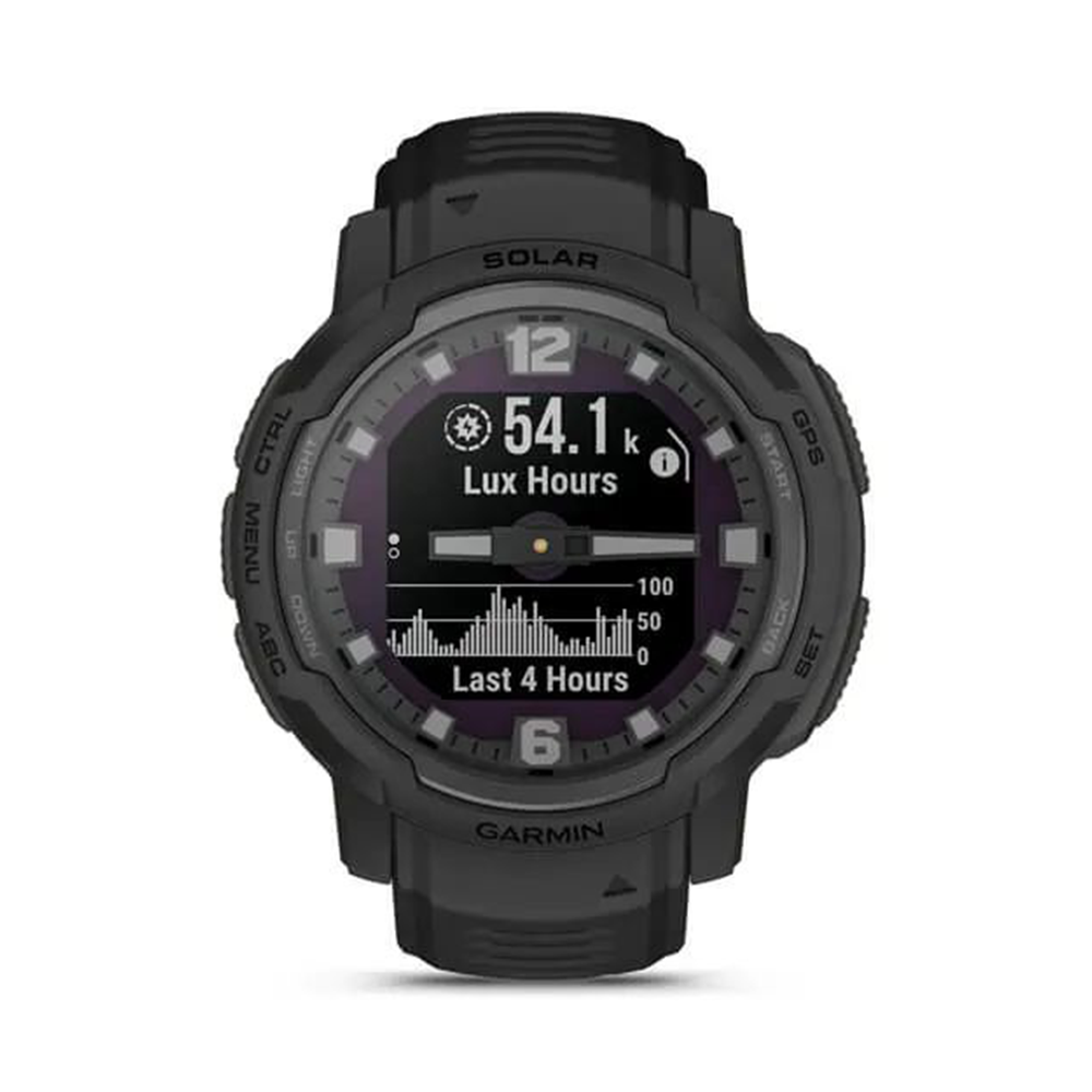 Умные часы Garmin Instinct Crossover Solar Tactical Edition Black