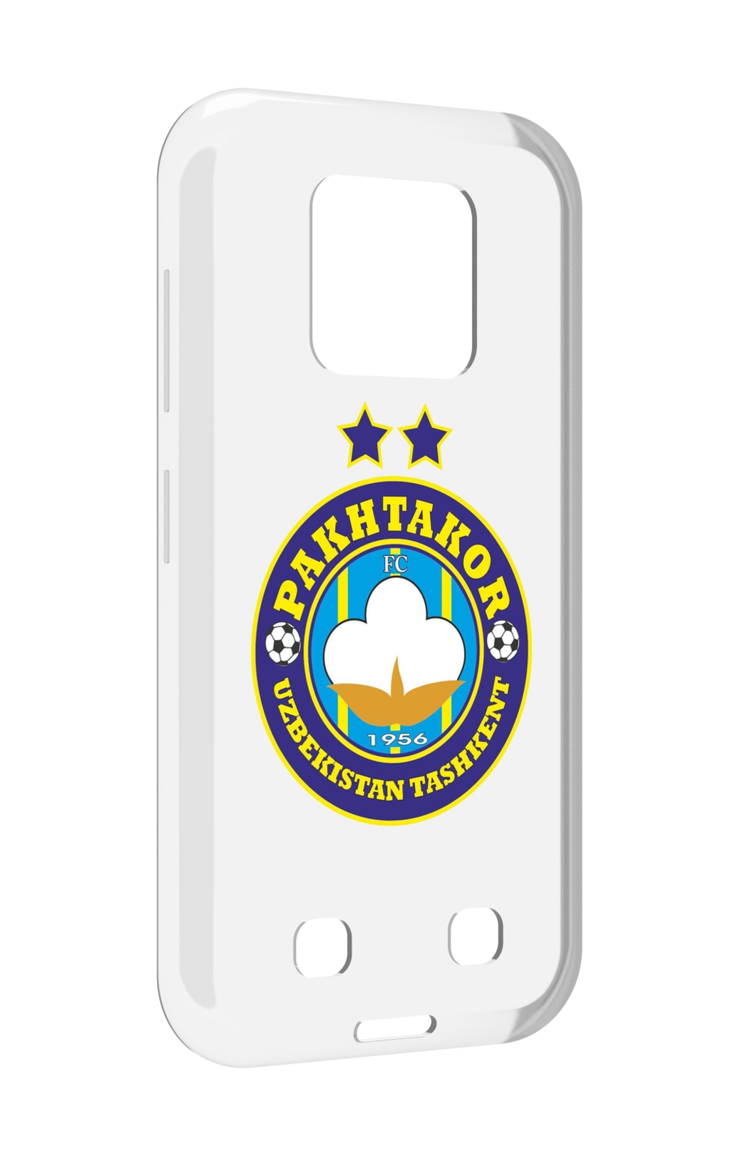 

Чехол MyPads Фк Пахтакор Pakhtakor мужской для Oukitel WP18, Прозрачный, Tocco