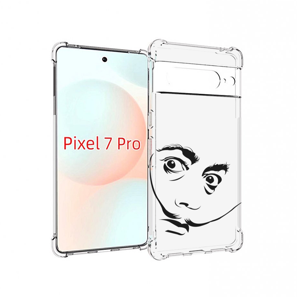 

Чехол Mypads Мужчина С Длинными Усами Для Google Pixel 7 Pro, Прозрачный, Tocco