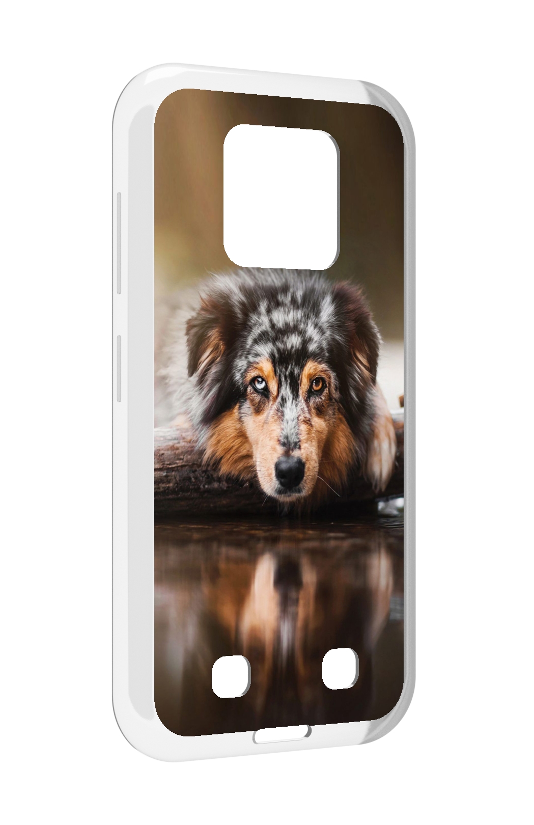 

Чехол MyPads австралииская овчарка для Oukitel WP18, Прозрачный, Tocco