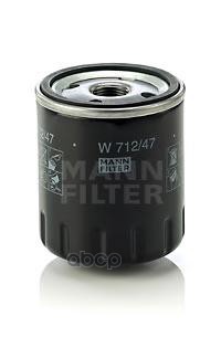 

Фильтр масляный двигателя MANN-FILTER W712/47