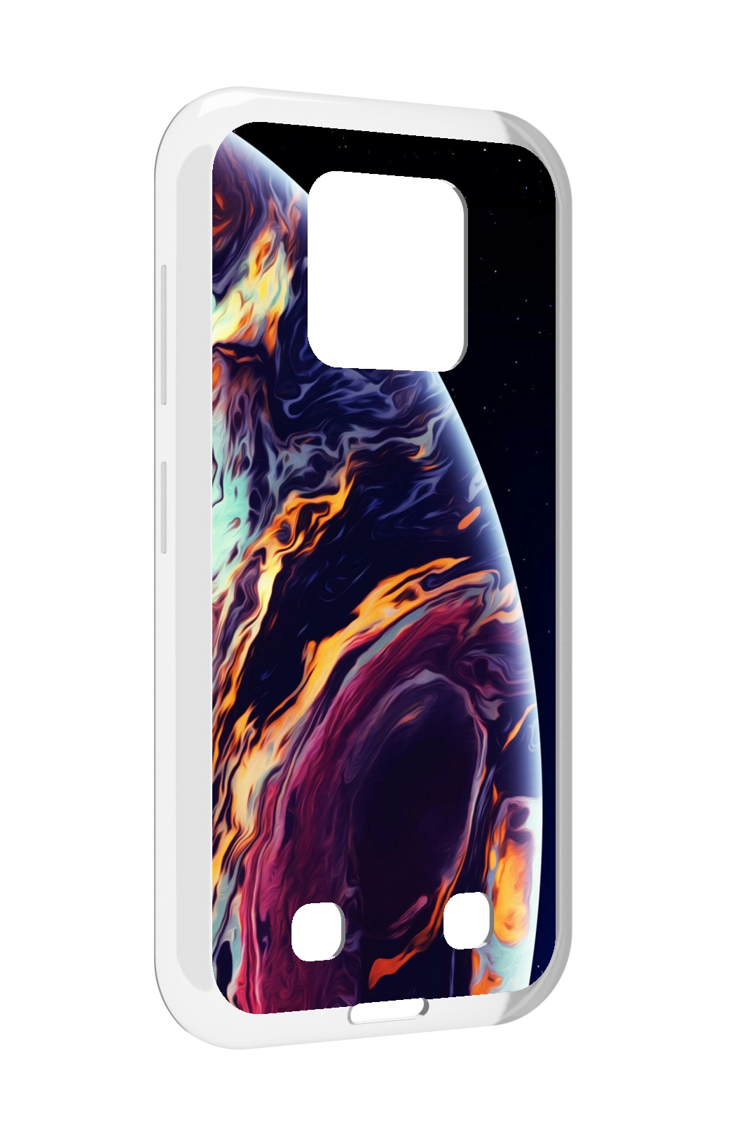 

Чехол MyPads акварельная планета для Oukitel WP18, Прозрачный, Tocco