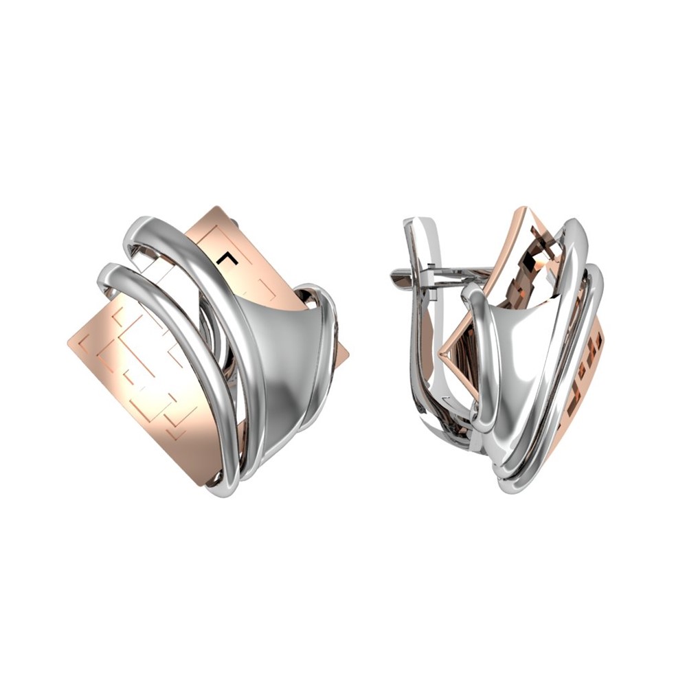 

Серьги из серебра ПРИВОЛЖСКИЙ ЮВЕЛИР 306298, 306298