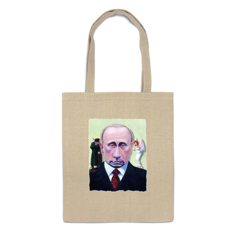 

Сумка-шоппер унисекс Printio 712355, бежевый, 712355