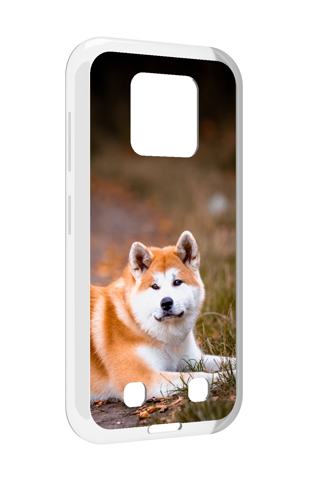 

Чехол MyPads акита ину для Oukitel WP18, Прозрачный, Tocco