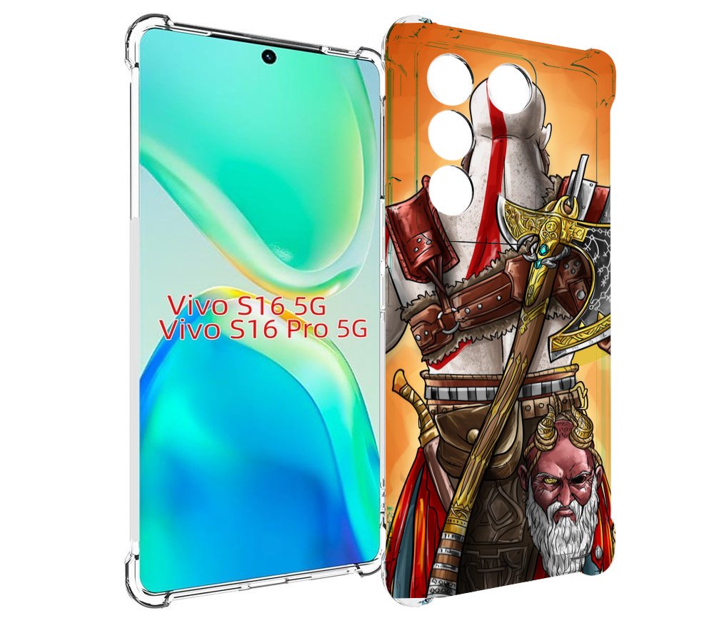 

Чехол MyPads God of War для Vivo S16 5G / S16 Pro 5G / V27 / V27 Pro, Tocco