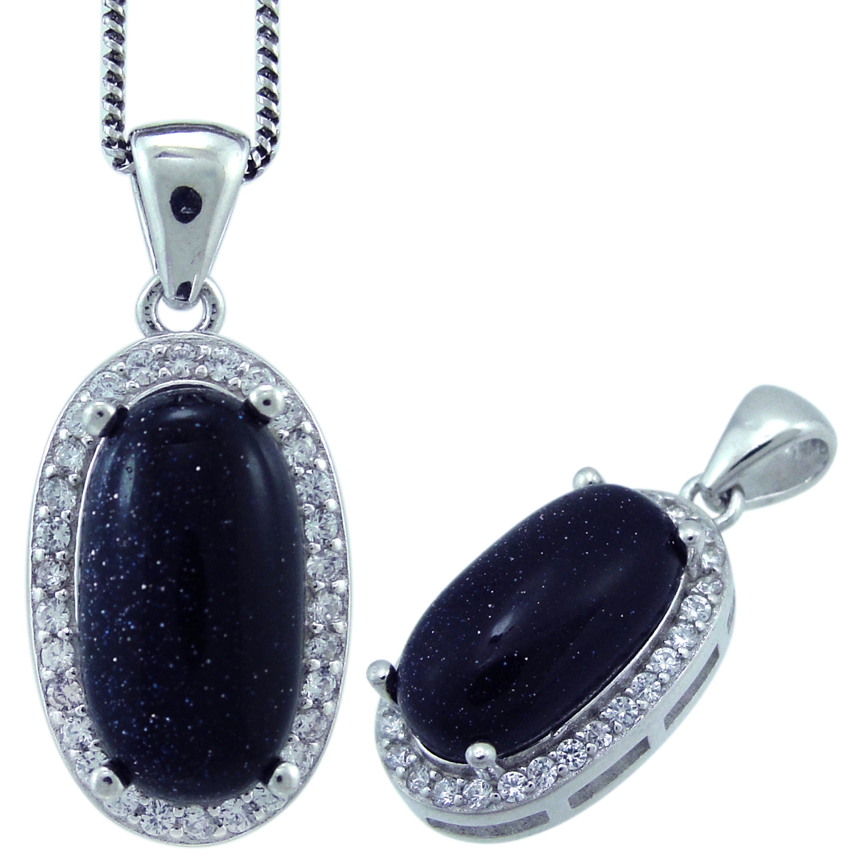 

Кулон из серебра с авантюрином Balex Jewellery 3405937435, 3405937435
