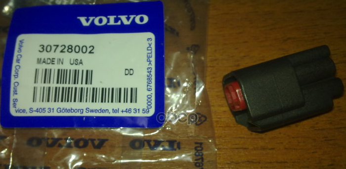 Разъём Катушки Зажигания VOLVO 30728002 702₽