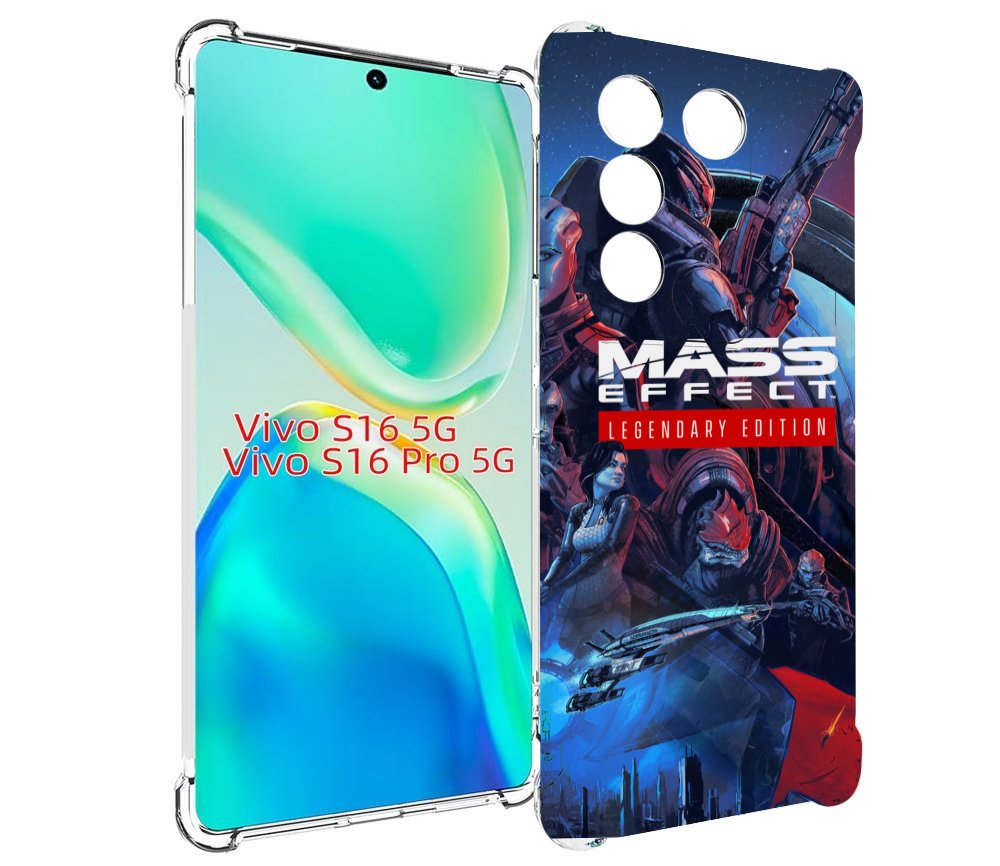 

Чехол MyPads Mass Effect Legendary Edition для Vivo S16 5G/S16 Pro 5G/V27/V27 Pro, Tocco