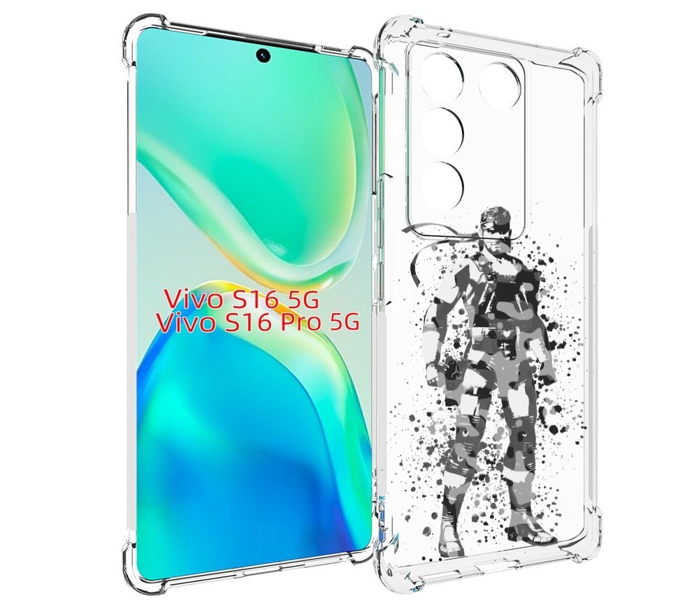 

Чехол MyPads Metal Gear Solid Snakes для Vivo S16 5G/S16 Pro 5G/V27/V27 Pro, Tocco