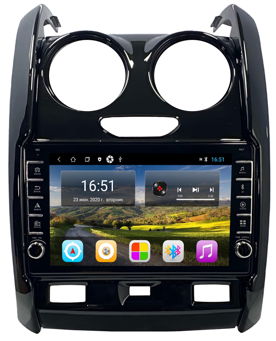 Штатная автомагнитола Zenith Lada Largus Cross 2021-2023 Android 12 464GB c крутилками 3382500₽