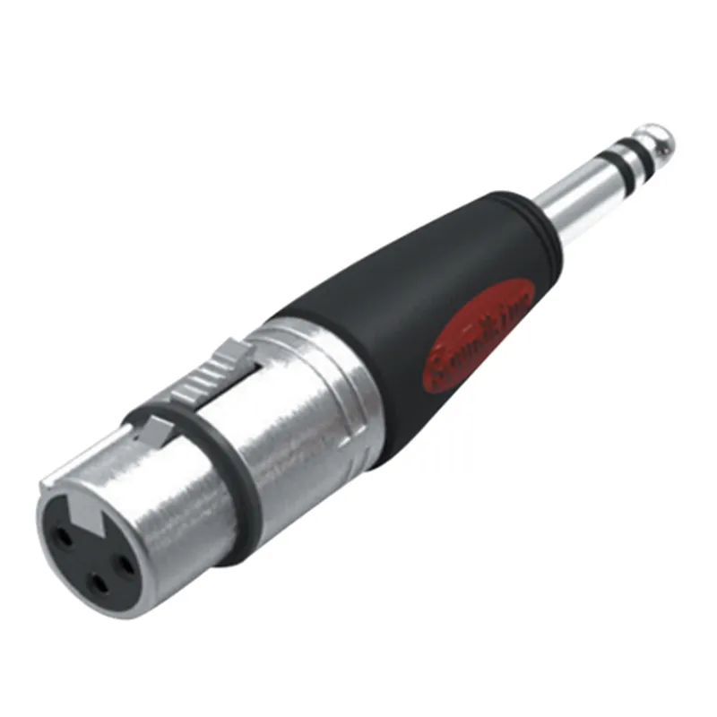 

Переходник NoBrand XLR(f) - Jack 6.3 Black, Черный, XLR(f) - Jack 6.3