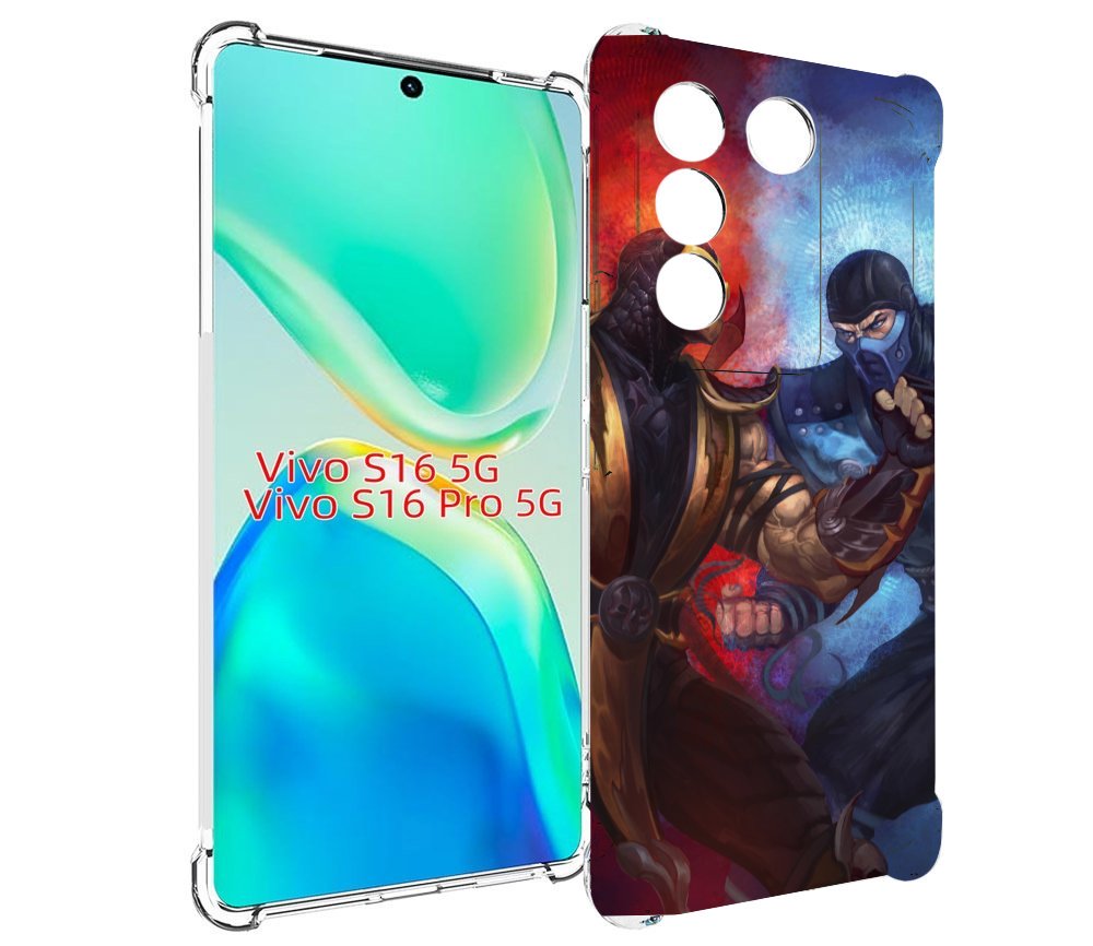 

Чехол MyPads Mortal Kombat art для Vivo S16 5G/S16 Pro 5G/V27/V27 Pro, Tocco