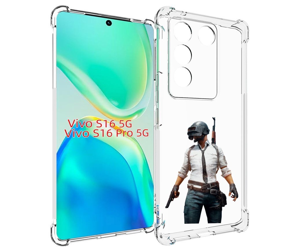 

Чехол MyPads PUBG-2 для Vivo S16 5G/S16 Pro 5G/V27/V27 Pro, Tocco