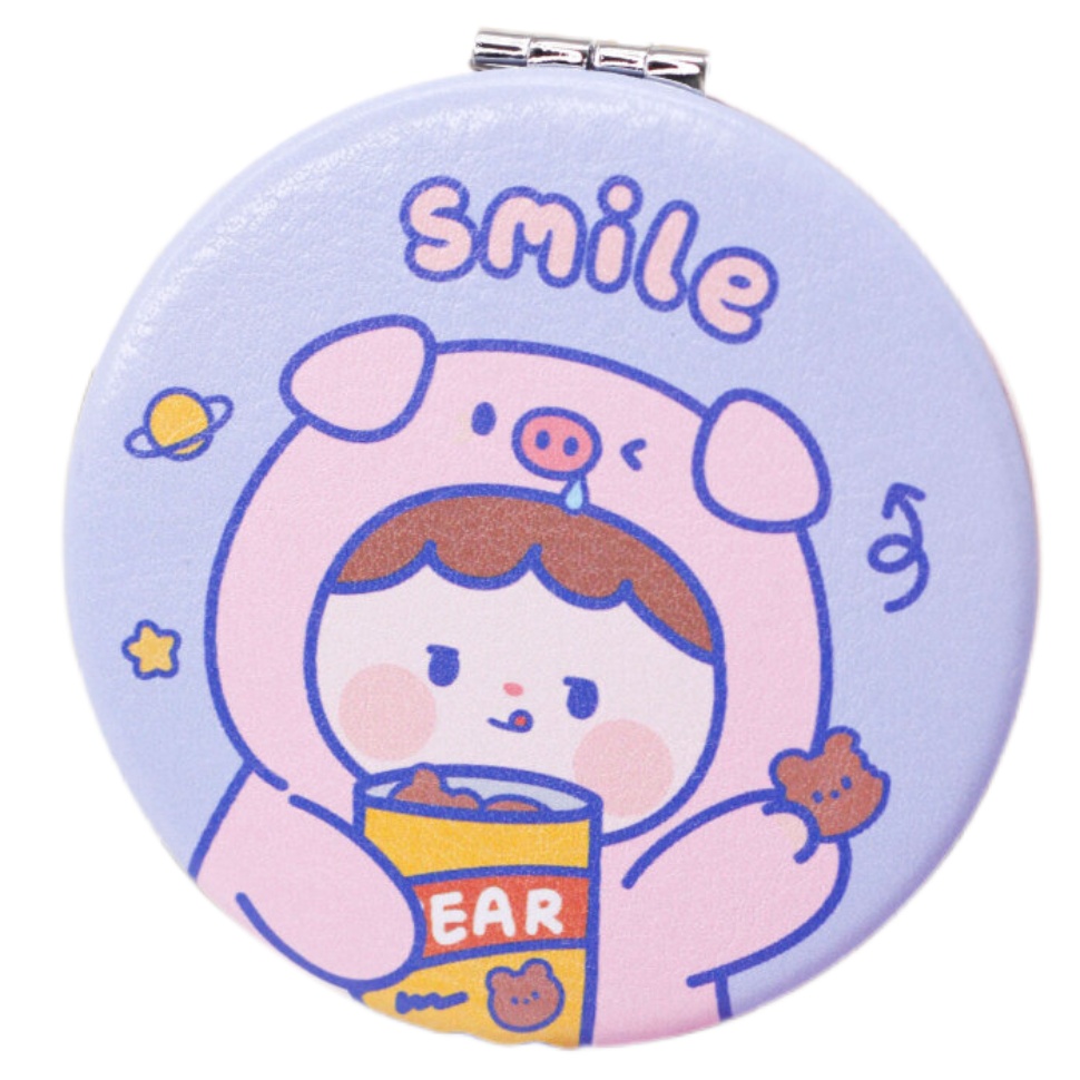 

Зеркало Smile pig hat синий, Smile pig hat