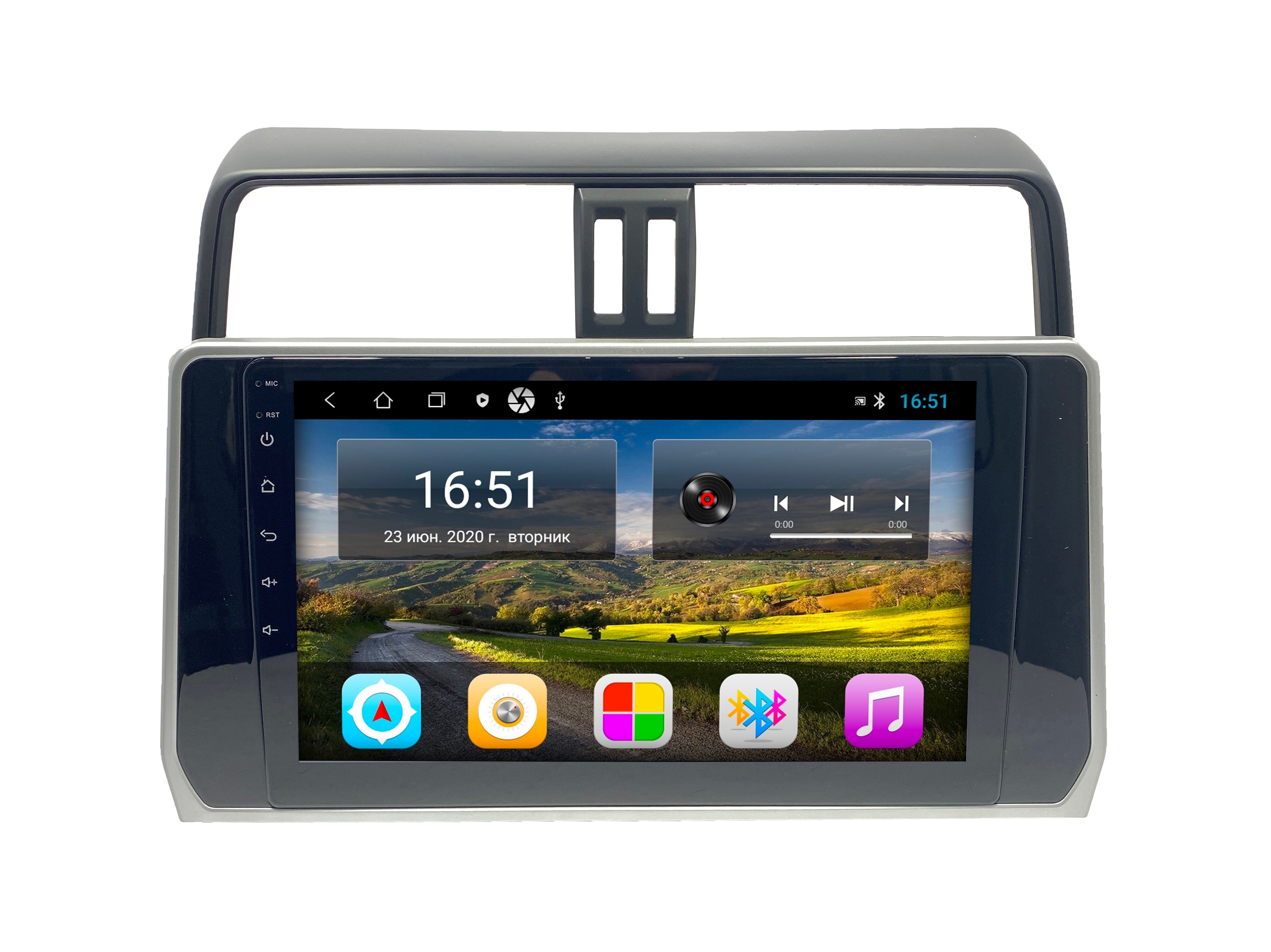 Штатная автомагнитола Zenith Toyota Prado 150 2017-2021 Android 12 232GB Мультируль 2102700₽