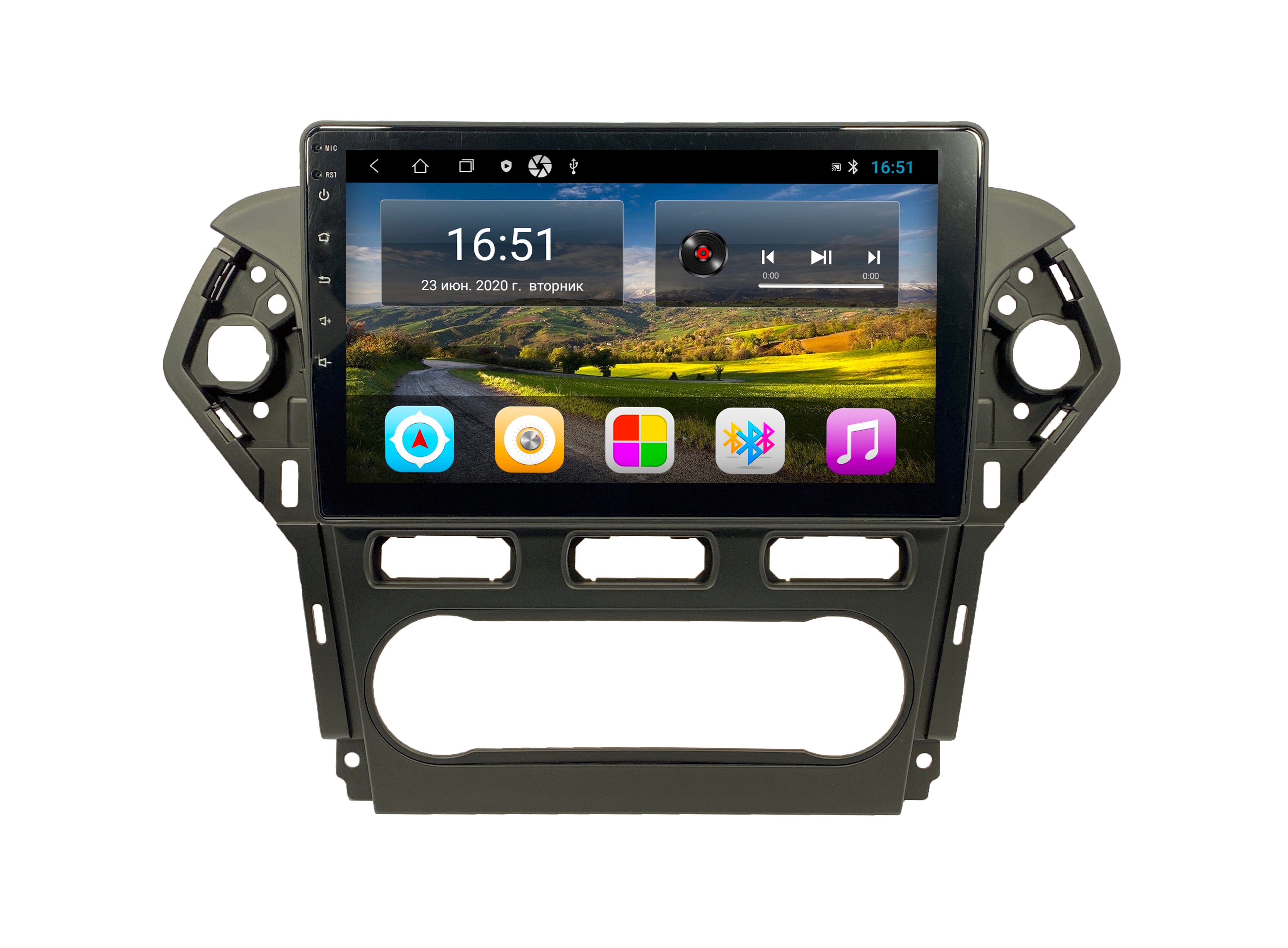 Штатная автомагнитола Zenith Ford Mondeo 4 2010-2014 Климат контроль Android 12 232GB 2017600₽