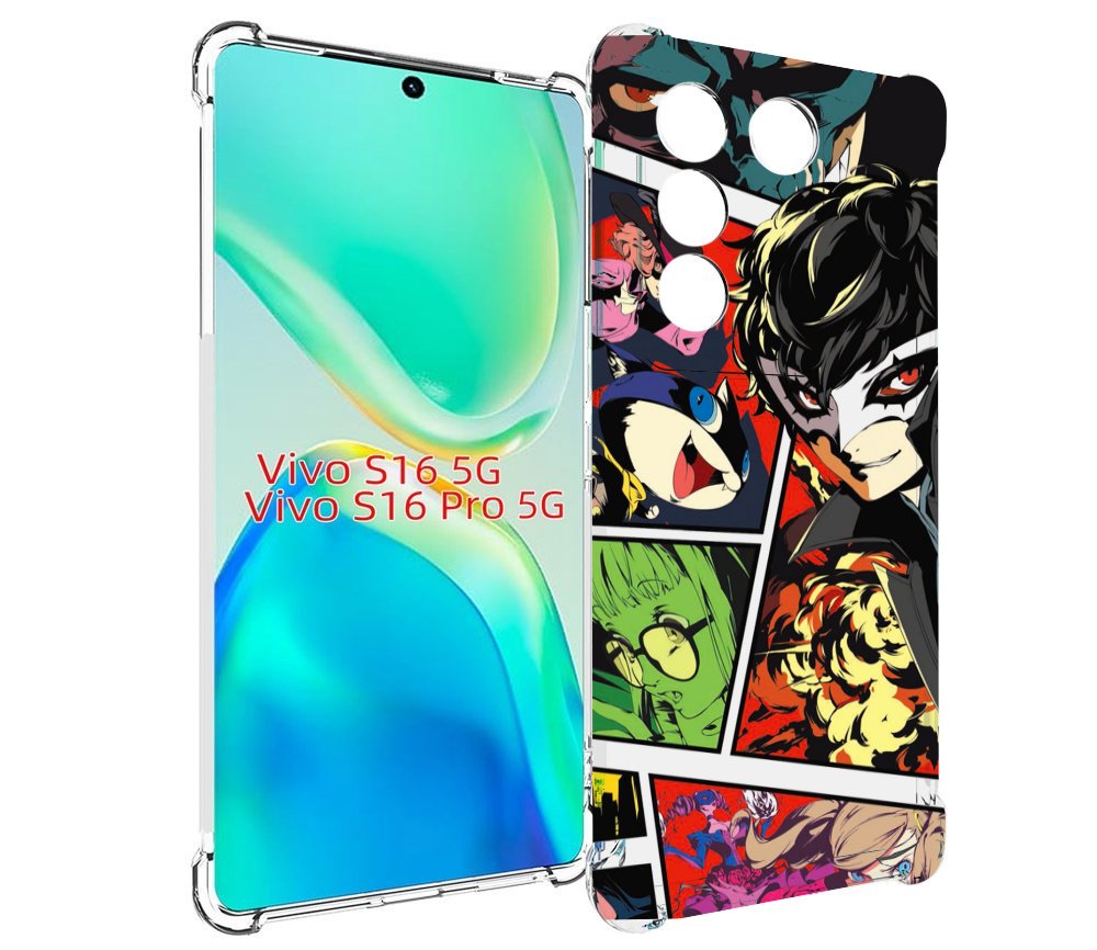 

Чехол MyPads Persona 5 art для Vivo S16 5G/S16 Pro 5G/V27/V27 Pro, Tocco