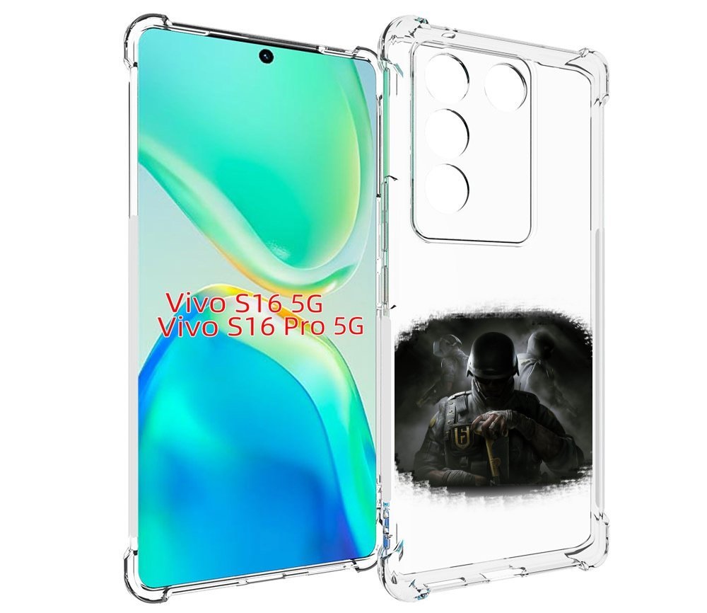 

Чехол MyPads Rainbow Six Siege для Vivo S16 5G/S16 Pro 5G/V27/V27 Pro, Tocco