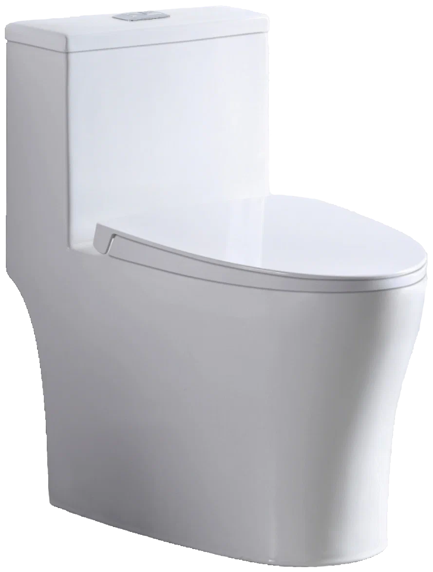 Монолит  EvaGold SM9609, безободковый, сиденье ДП (с гофрой и подводкой)