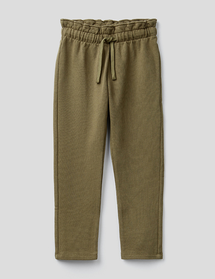 

Брюки для девочек Benetton цв. зеленый р.170, 21A_3J68I0500