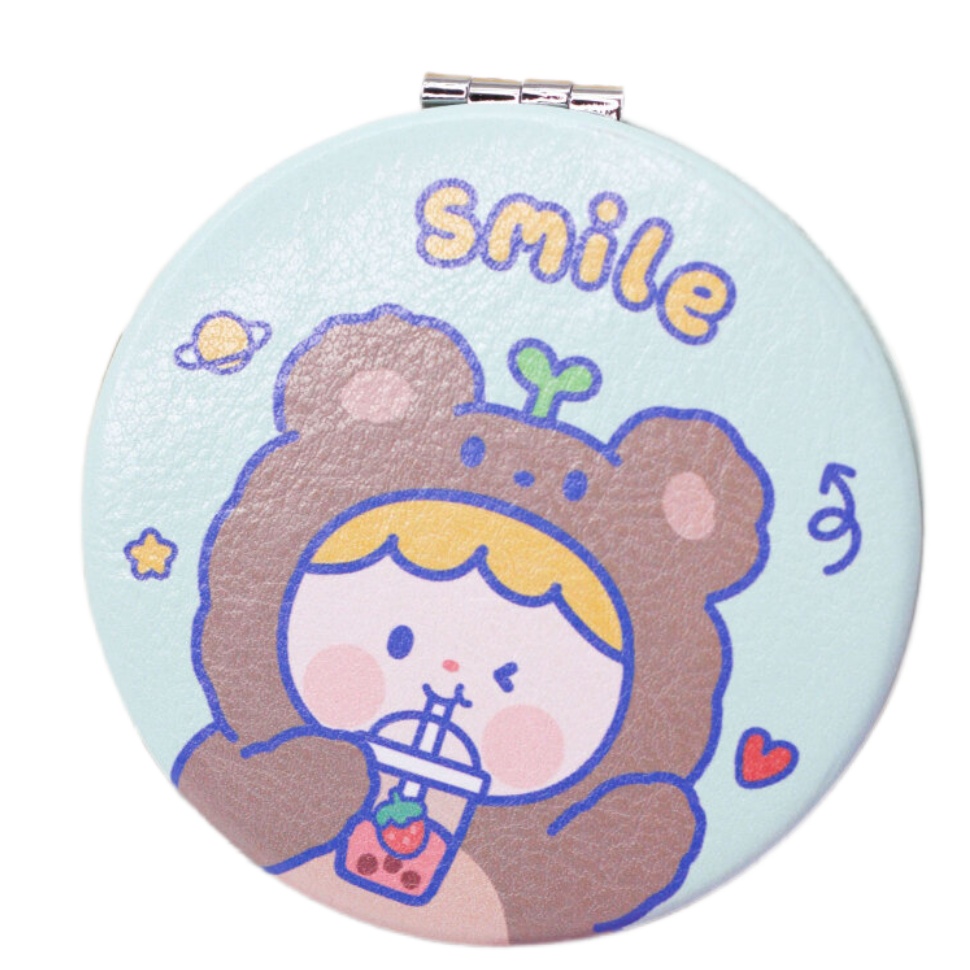 

Зеркало Smile bear hat зеленый, Smile bear hat