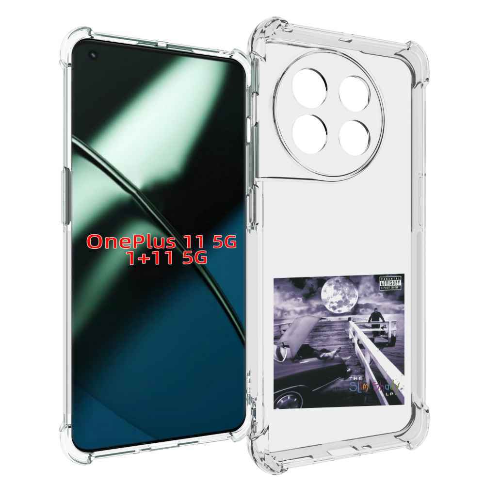 

Чехол MyPads Eminem THE SLIM SHADY LP для OnePlus 11, Прозрачный, Tocco