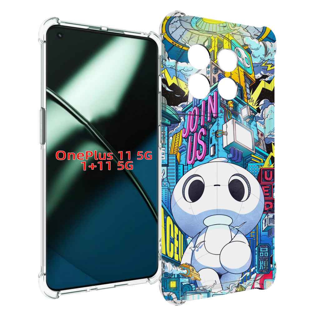

Чехол MyPads FaceU для OnePlus 11, Прозрачный, Tocco