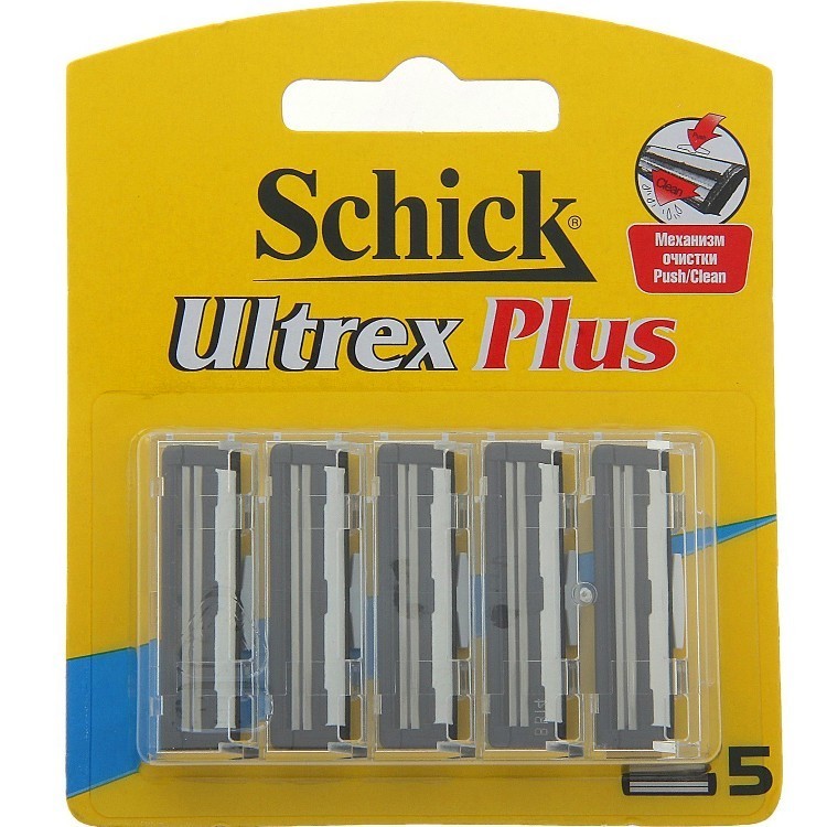 

Сменные кассеты для бритвы Schick Wilkinson Sword Ultrex Plus 5 шт