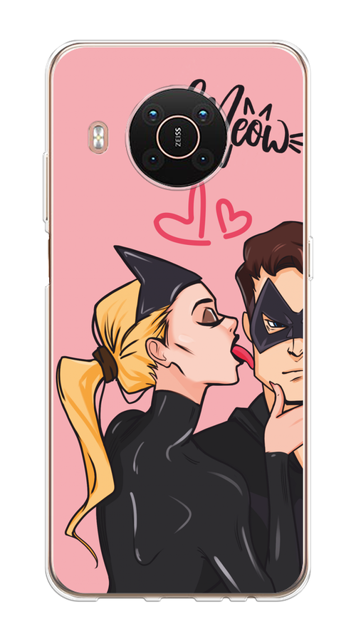 

Чехол Awog на Nokia X20/X10 "Kiss of Cat Woman", Розовый;черный;бежевый, 124250-1