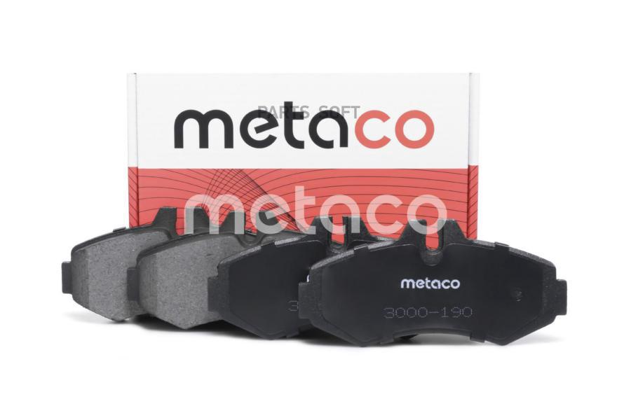 

Колодки Тормозные Передние К-Кт Mercedes Benz Vito (638) (1996-2003) METACO 3000-190