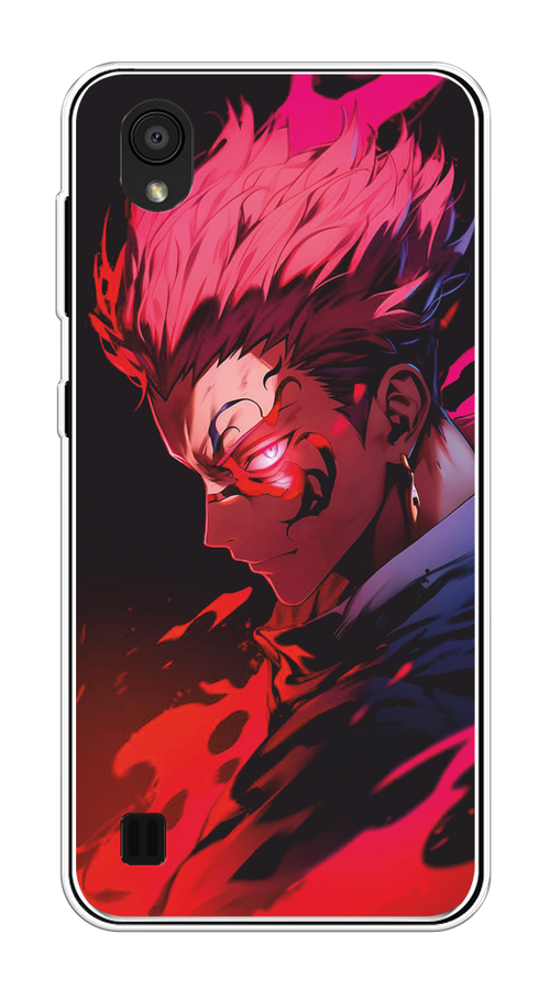 

Чехол Awog на ZTE Blade A5 (2019) "Взгляд Сукуны", Розовый;красный;черный, 133050-1