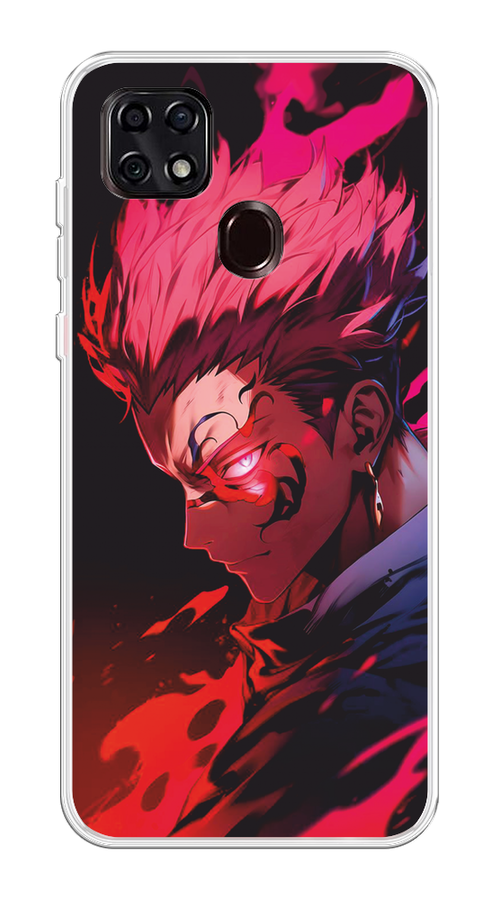 

Чехол Awog на ZTE Blade 20 Smart "Взгляд Сукуны", Розовый;красный;черный, 133550-1