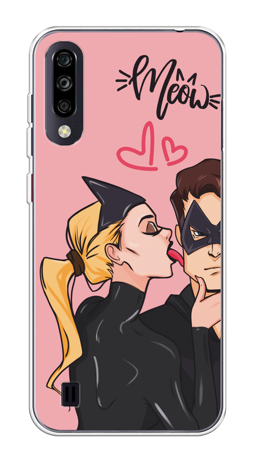 

Чехол Awog на ZTE Blade A7 (2020) "Kiss of Cat Woman", Розовый;черный;бежевый, 133750-1