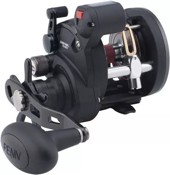 фото Катушка троллинговая со счетчиком лески penn warfare levelwind reel 15 lw lc