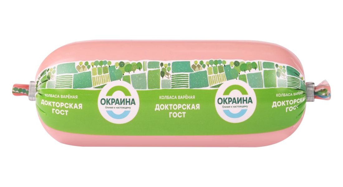 

Колбаса вареная Окраина Докторская