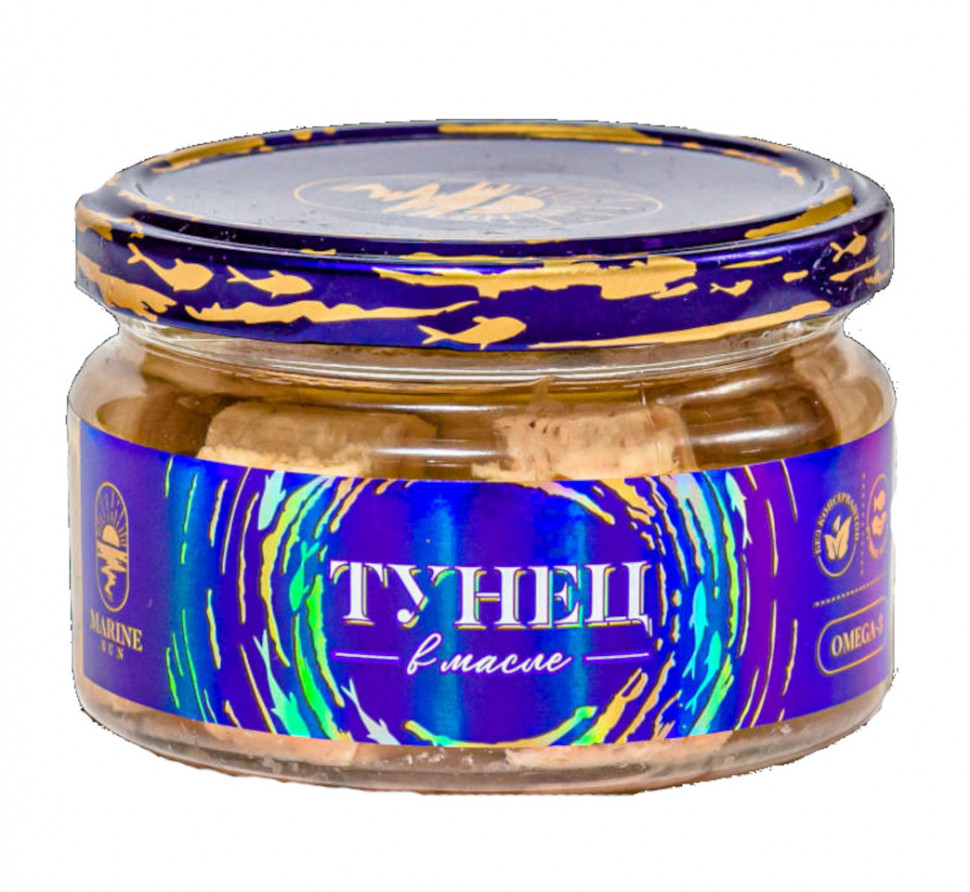 

Тунец Вкусные Консервы филе в масле 140 г