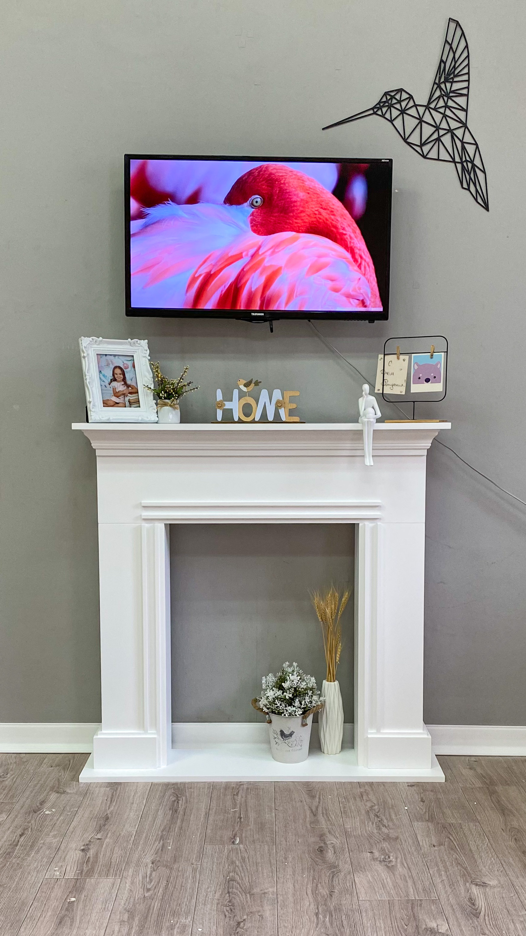 

Портал разборный каминный Kamin_decor_msk Нью-Йорк, белый, Нью-Йорк