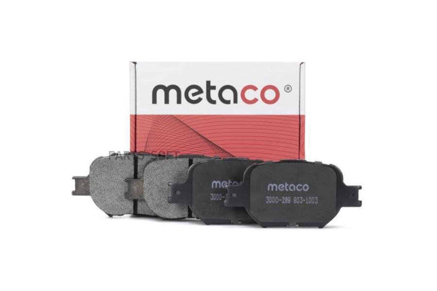 

Колодки пер.к-кт Toyota CorollaVerso 2001-2004, Toyota Celica ZT23# 1999-2005 METACO