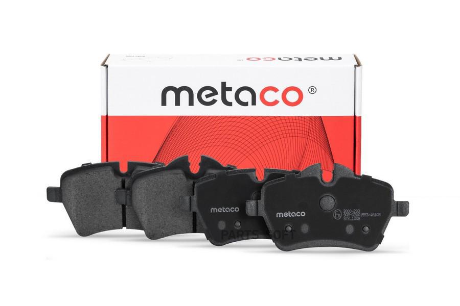 

Колодки пер.к-кт Mini Cooper (2000>), Mini Countryman R60 (2010-2016) METACO 3000293
