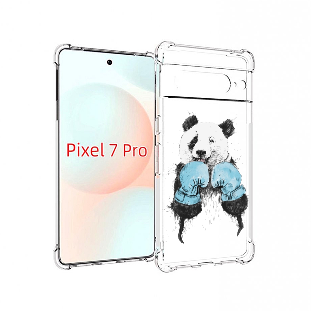 

Чехол Mypads Панда Боксер Для Google Pixel 7 Pro, Прозрачный, Tocco
